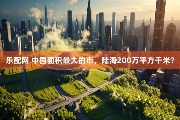 乐配网 中国面积最大的市，陆海200万平方千米？