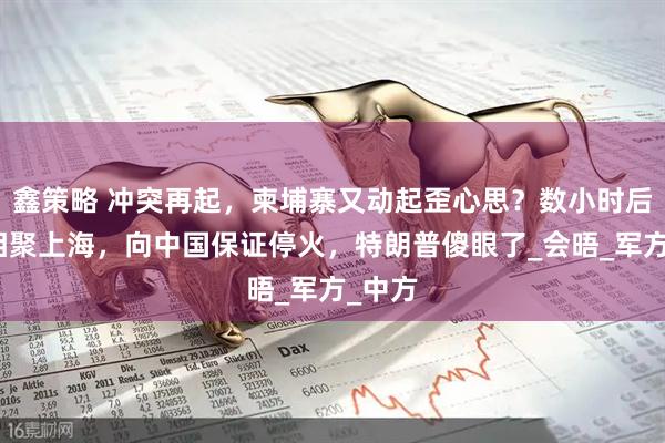 鑫策略 冲突再起，柬埔寨又动起歪心思？数小时后泰柬相聚上海，向中国保证停火，特朗普傻眼了_会晤_军方_中方