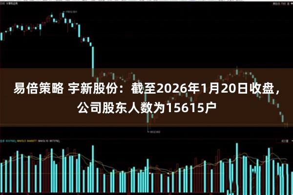 易倍策略 宇新股份：截至2026年1月20日收盘，公司股东人数为15615户